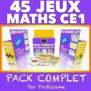 45 Jeux Maths CE1